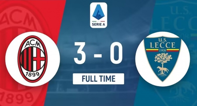 ชนะ 3 นัดติด+แซงจ่าฝูง! เอซี มิลาน ถล่ม เลชเช่ 3-0
